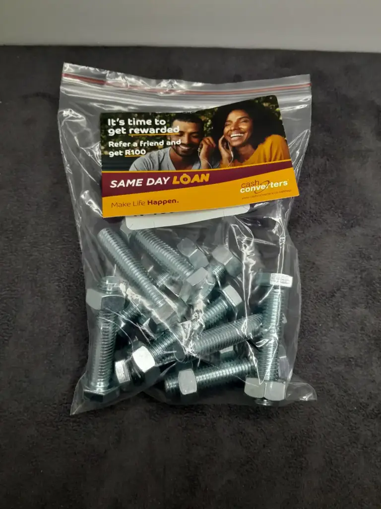 10X M10x50mm Hex Full Threaded