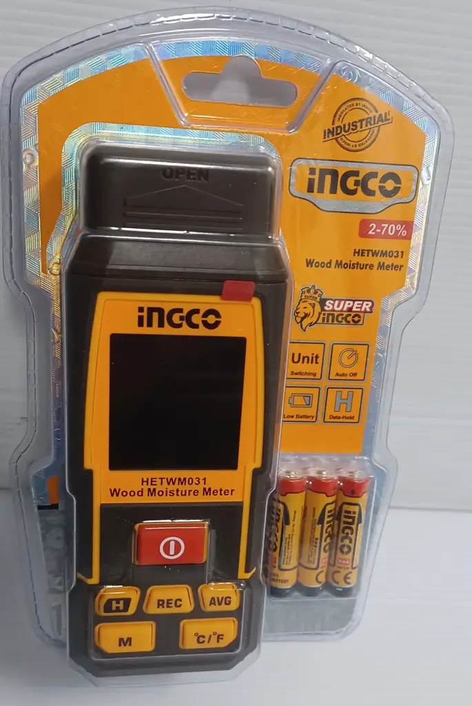 Ingco – Digital Wood Moisture Meter Hetwm031 - View 2