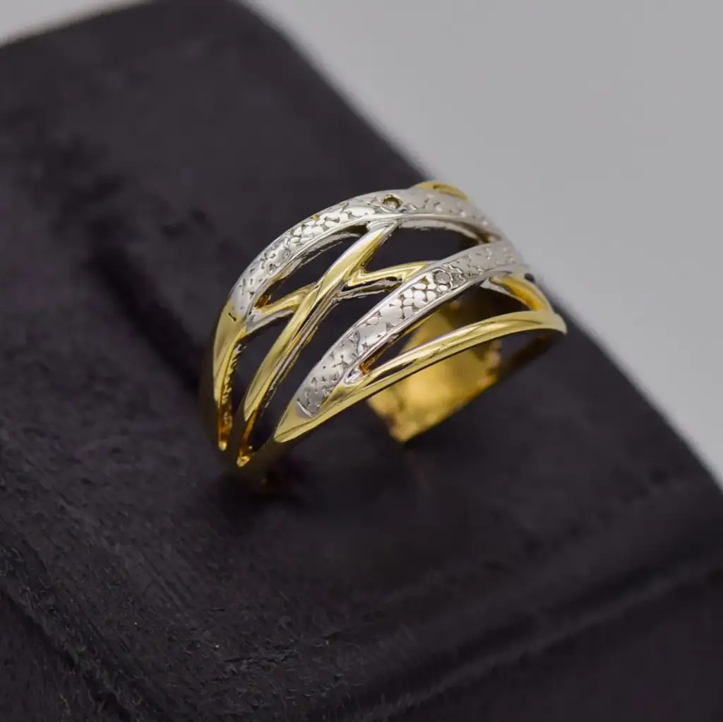 Dress Ring 9ct Yellow Gold Weight 3.26gm Size M/N 8-Cut Diamonds 0.01ct Colour LFY Clarity SI Condition: Excellent Valuation Value: R 10,950 Valuation Certificate Available - View 2