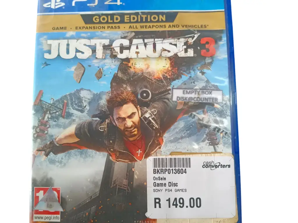 Just Cause 3 Ps4 Game