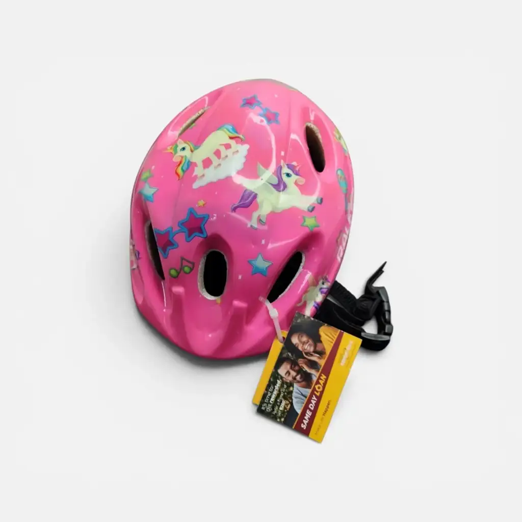 Pink Pony Bike Helmet
