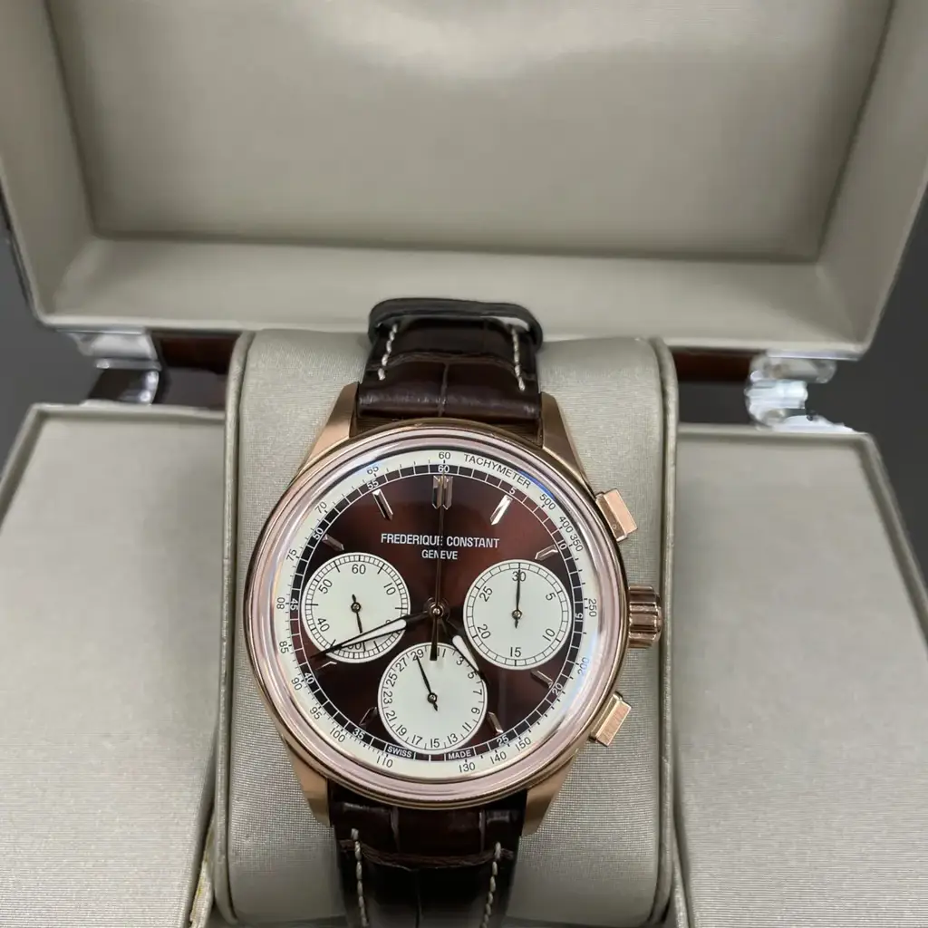 Frederique Constant Flyback Chronograph Men's Watch - View 3