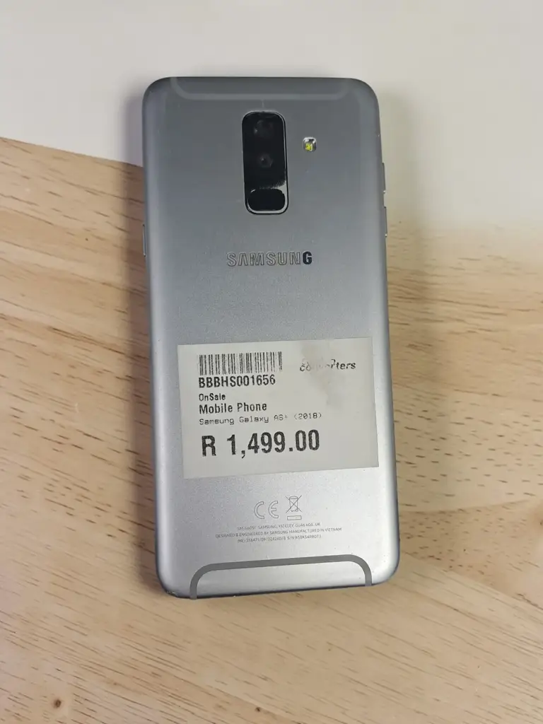 Samsung Galaxy A6+ (Model: Sm-A605f) Smart Phone - View 2