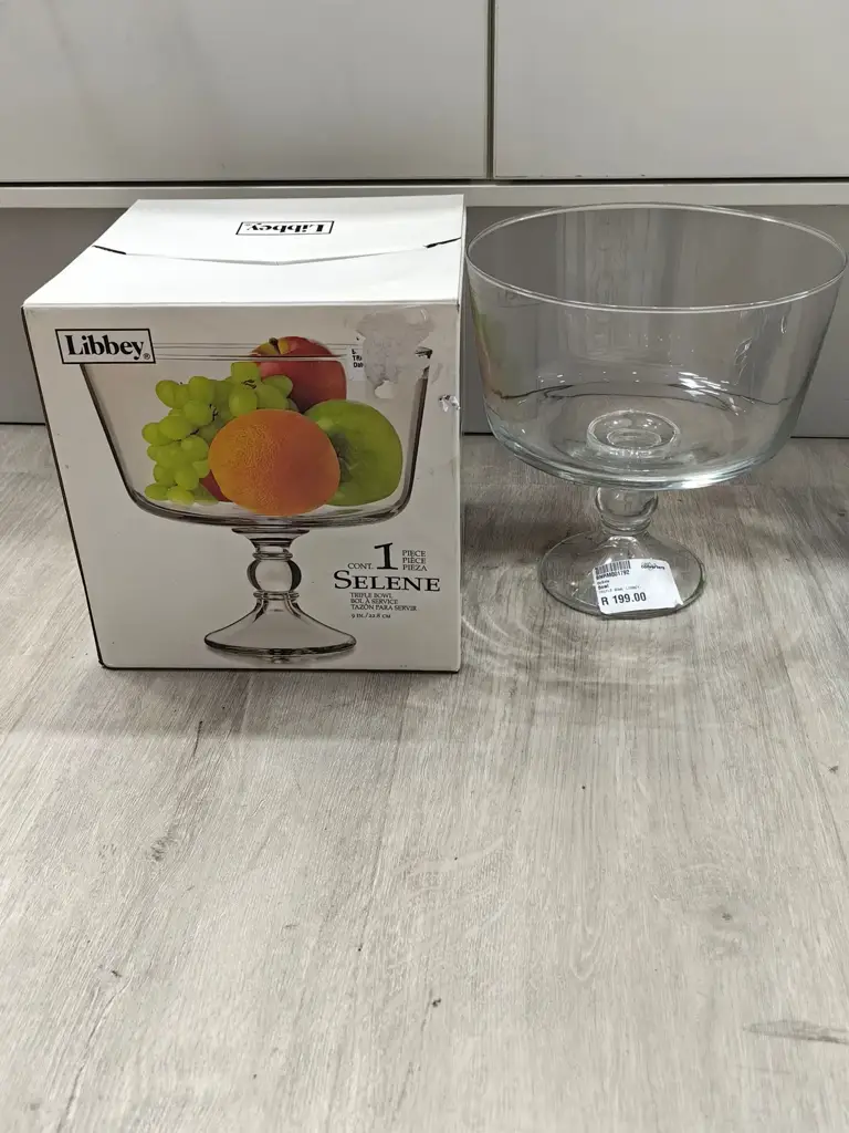Trifle Bowl Libbey