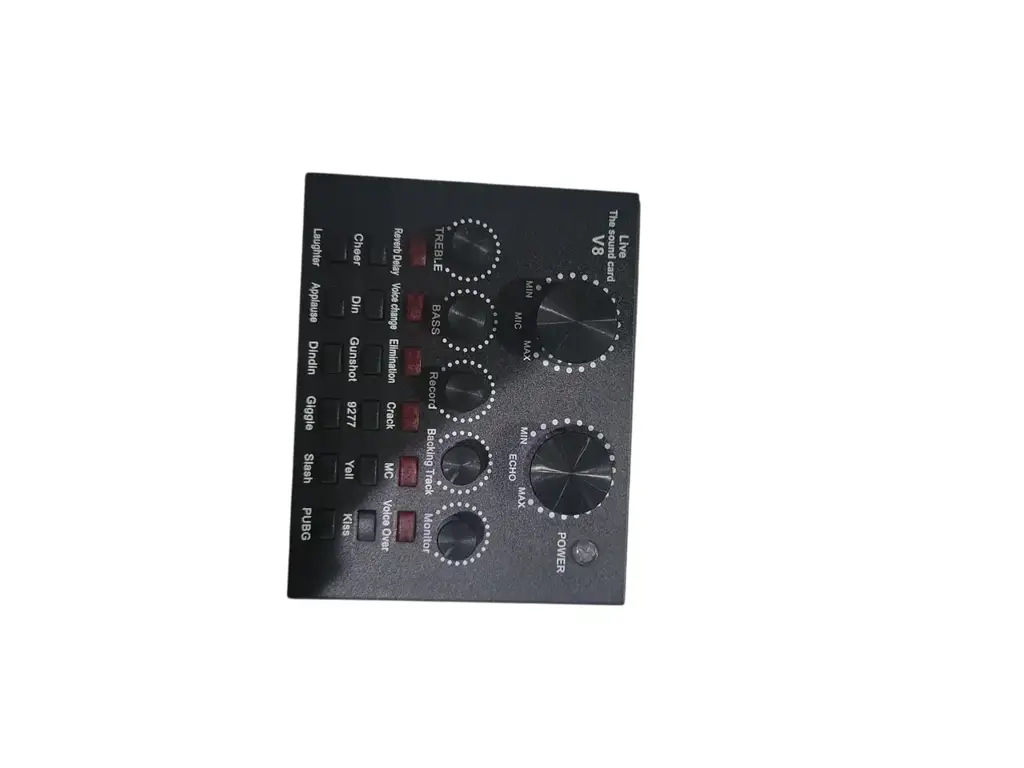 Condenser Microphone With Sound Card - View 4