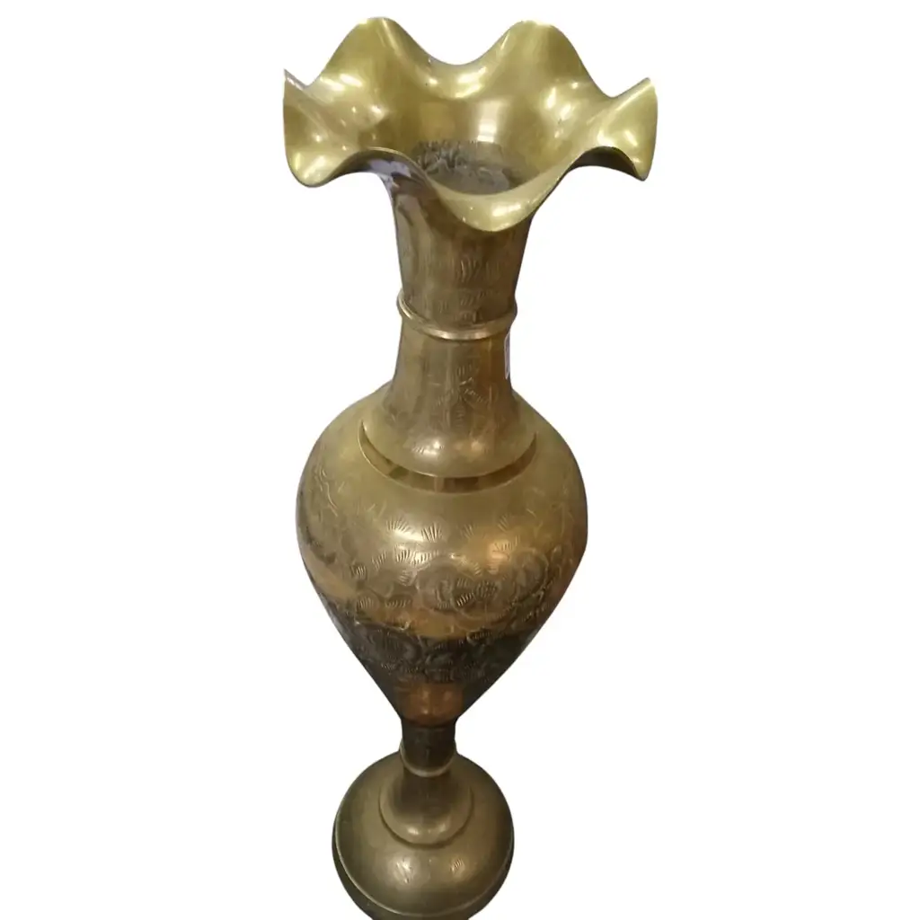 Large Brass Vase