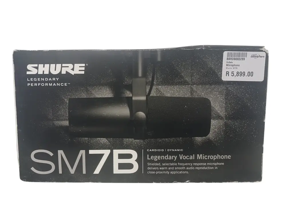 Shure Sm7b Studio Microphone - View 5