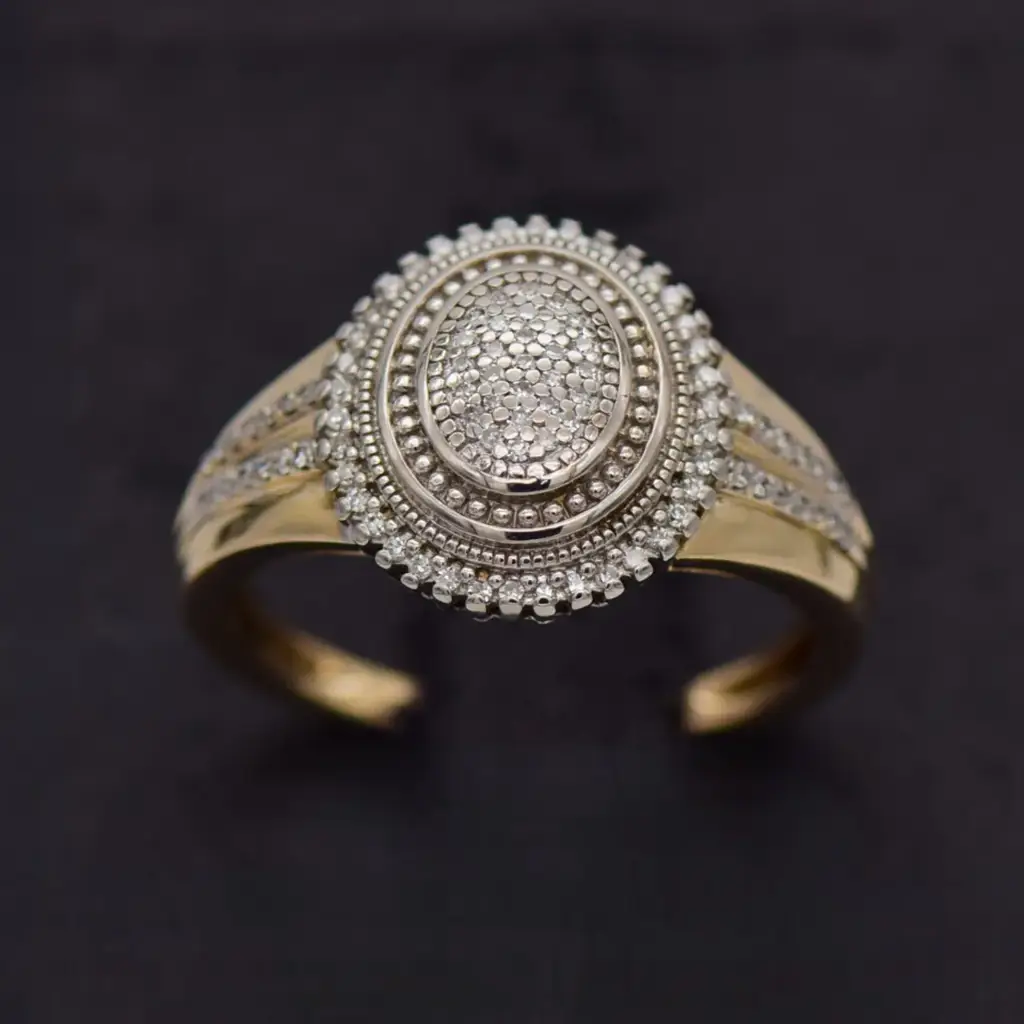 9ct Yellow Gold Dress Ring