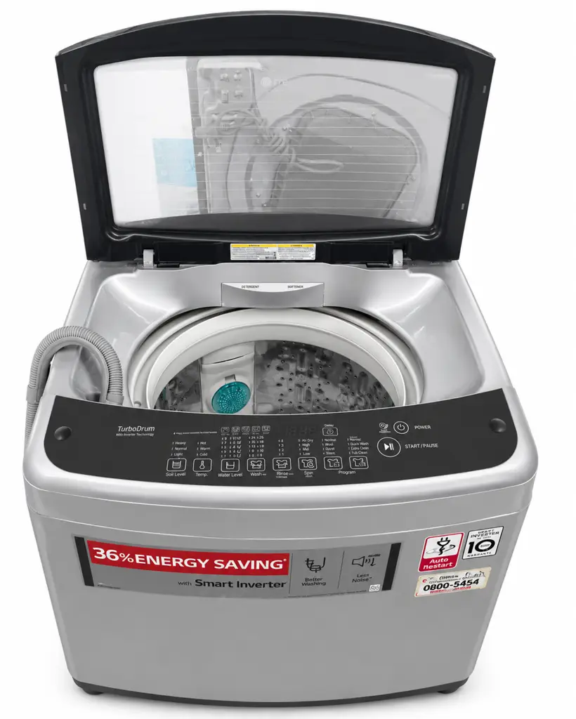 Lg 17Kg Smart Inverter Top Load Washing Machine - View 3