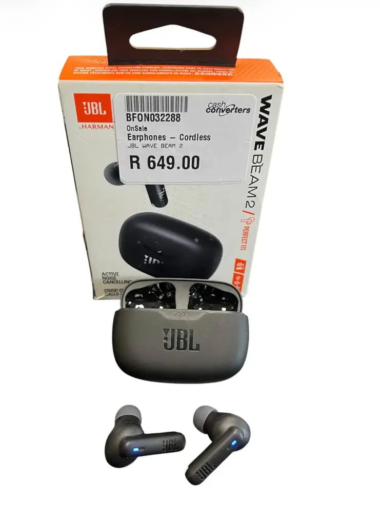 Jbl Wave Beam2 Active Noise Cancelling Earbuds