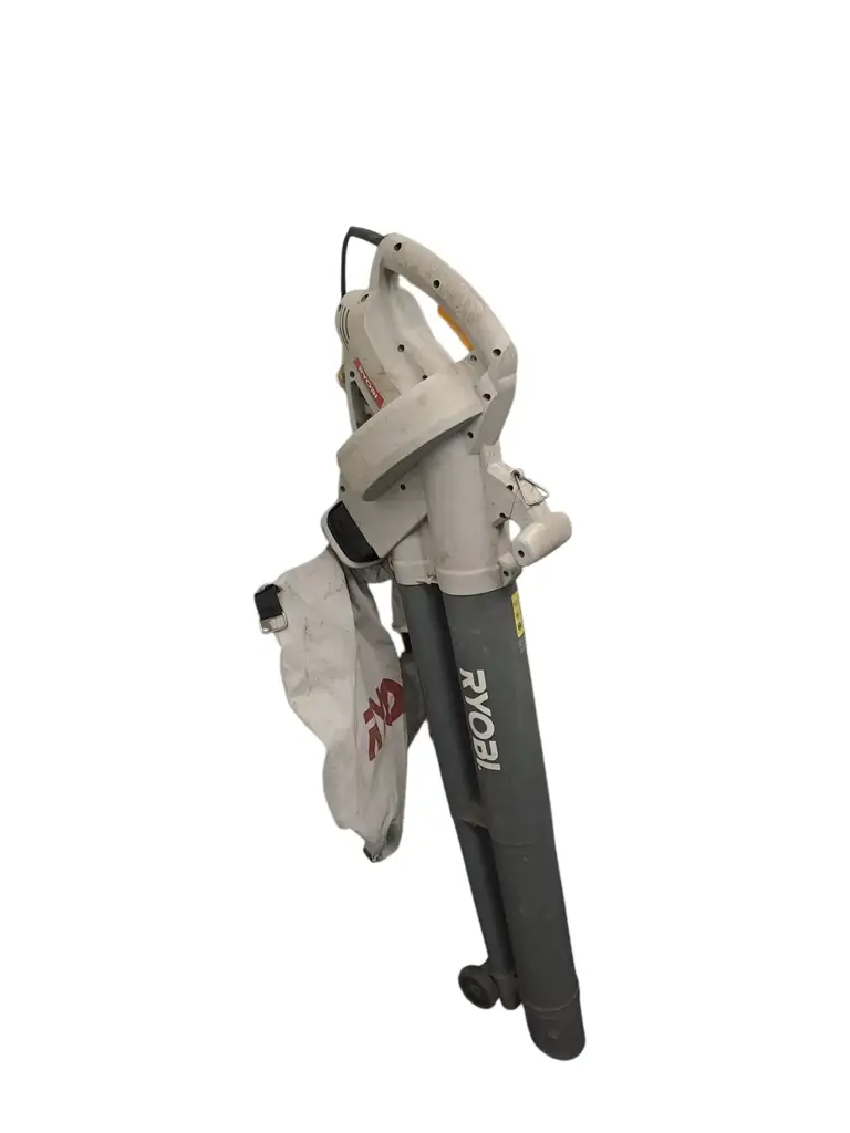 Ryobi Rbv-3010 3000W Electric 3-In-1 Leaf Blower, Vacuum, And Mulcher