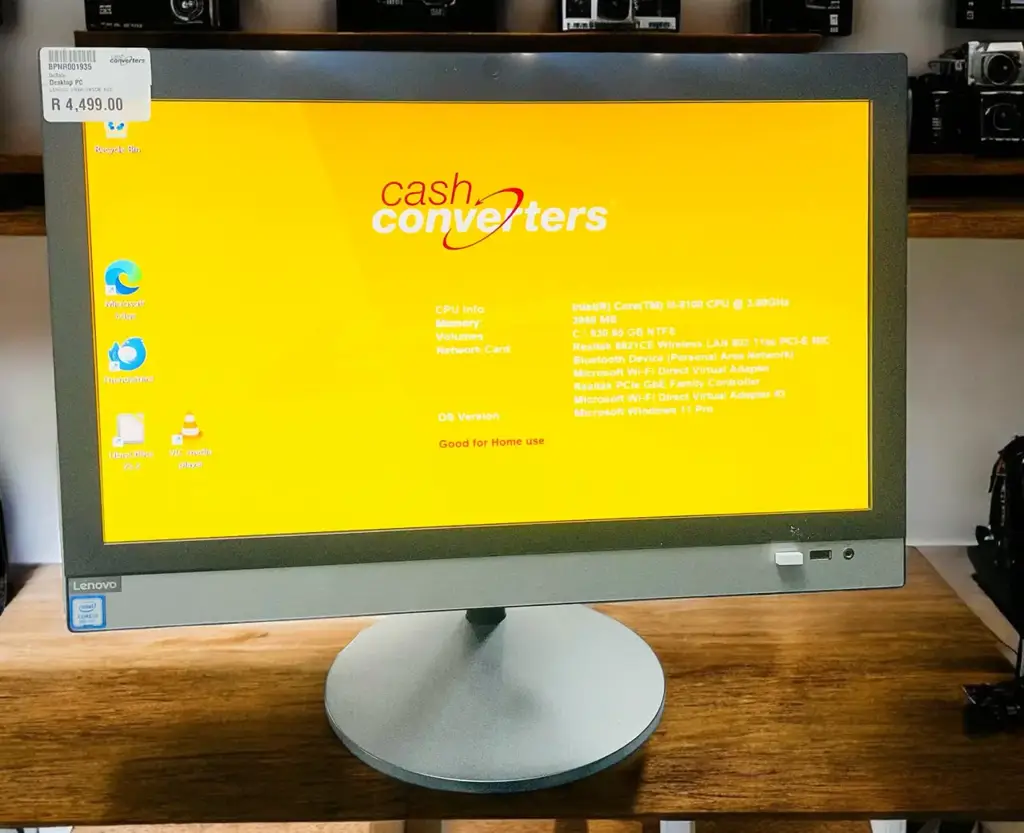 Lenovo All In One Corei3 1Tb Hdd Ram4gb Pc