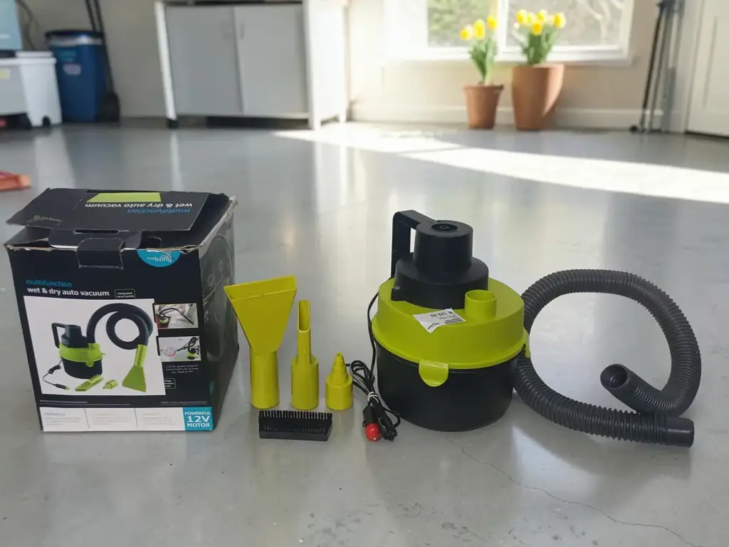Multifunction Wet & Dry Auto Vacuum Cleaner (12V Dc)