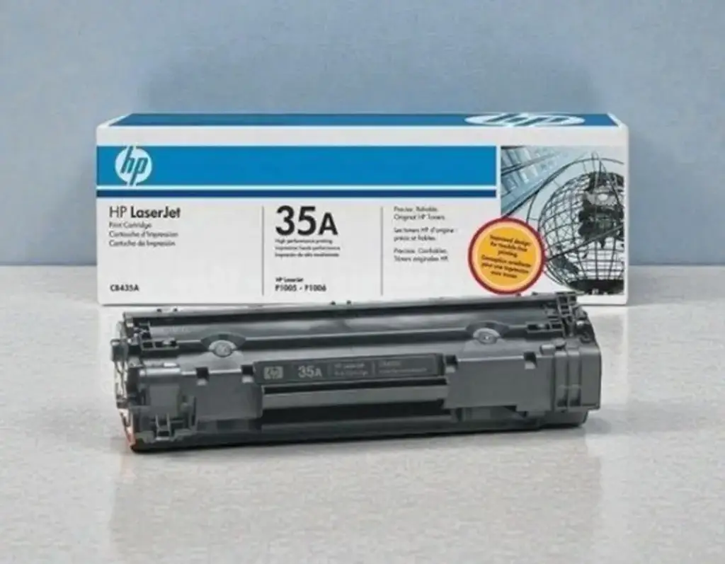Hp 35A Black Original Toner Cartridge (Cb435a Laser Toner)