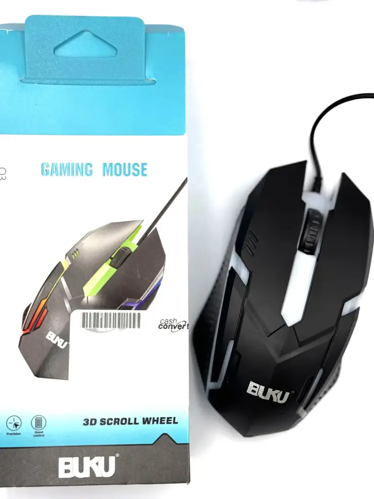 Buku Q3 Wired Gaming Mouse With 3D Scroll Wheel - View 3