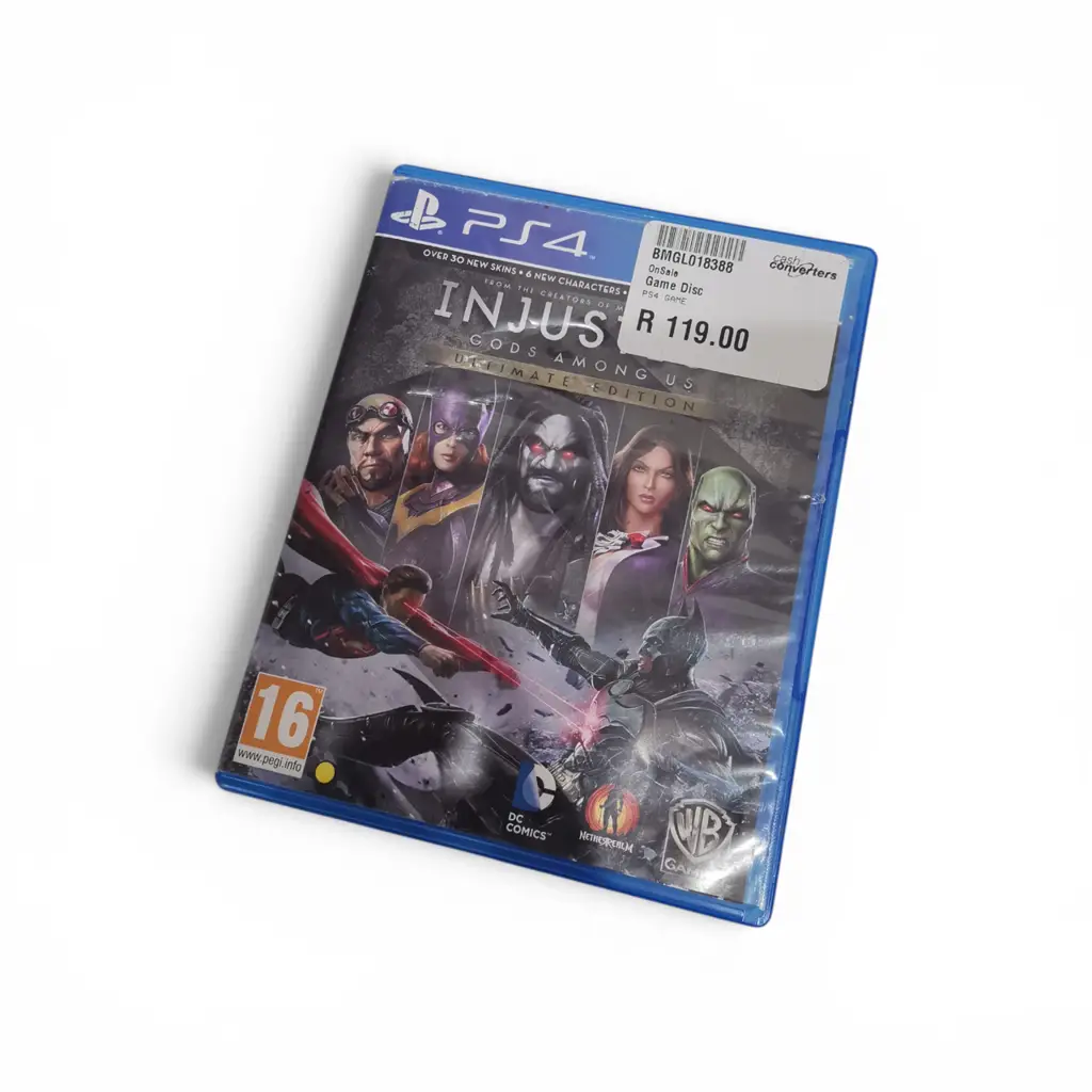 Ps4 Injustice Gods Among Us Game