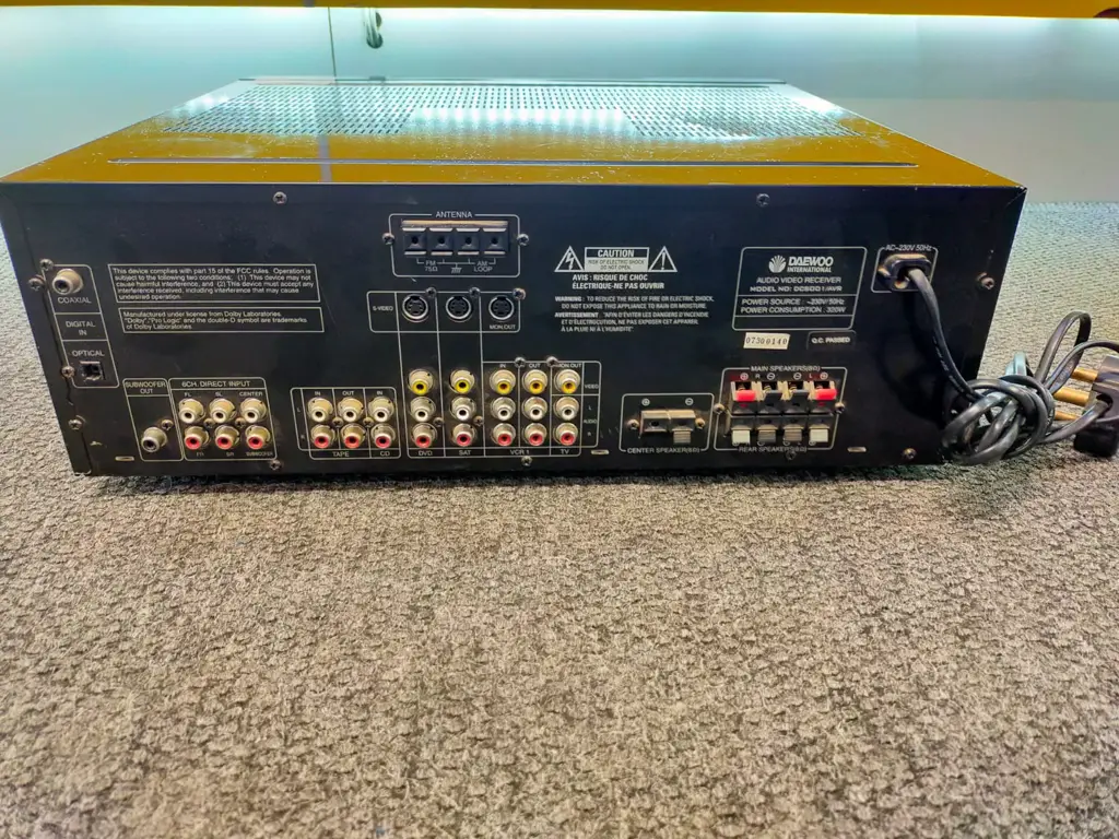 Daewoo International Dcs001/Avr Amplifier - View 6
