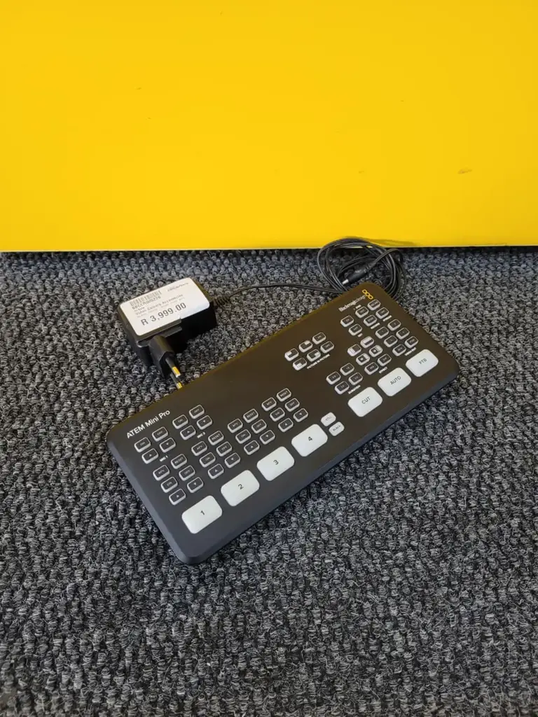 Blackmagic Design Atem Mini Pro Hdmi Live Stream Switcher / 4 Channel
