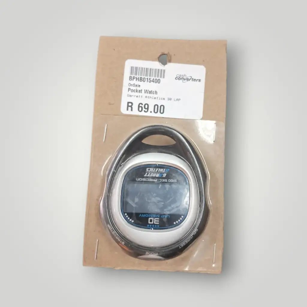 ⏱️ Garrett Athletics 30-Lap Stopwatch – Professional Sports Timer