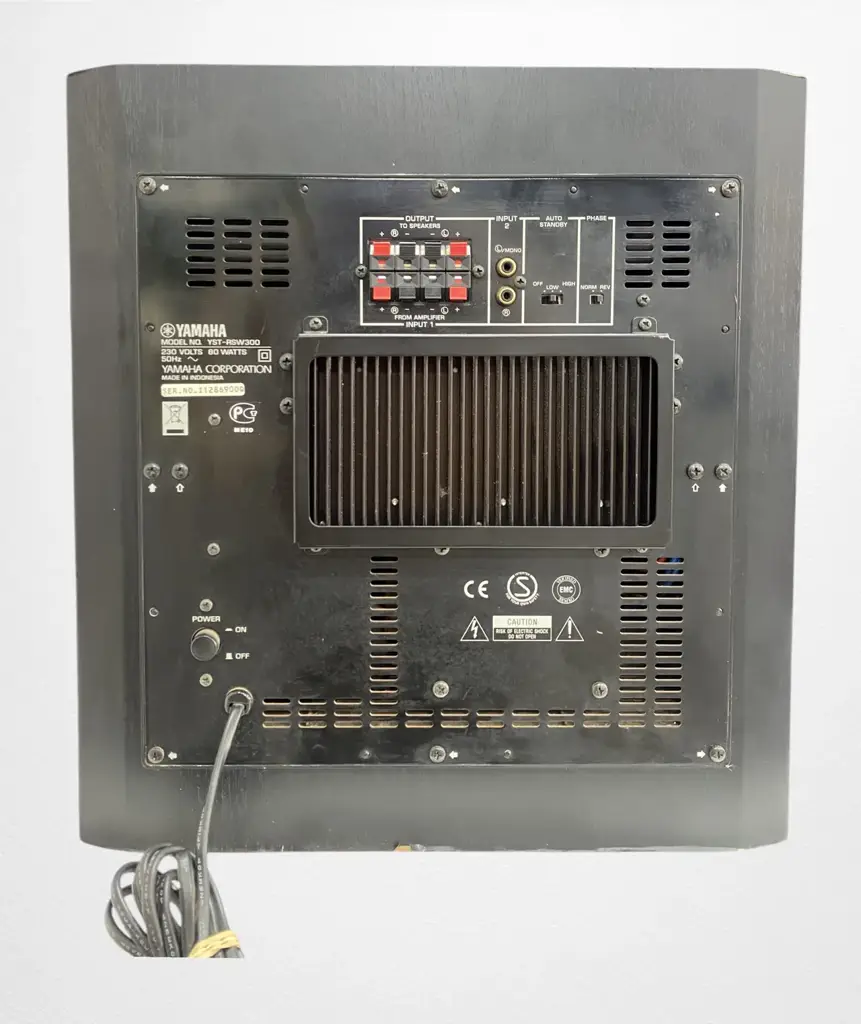 Yamaha Yst-Rsw300 Powered Subwoofer. - View 4