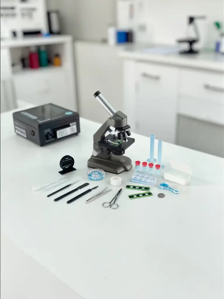 Greenbean 1000X Optical Microscope With Dual Lights