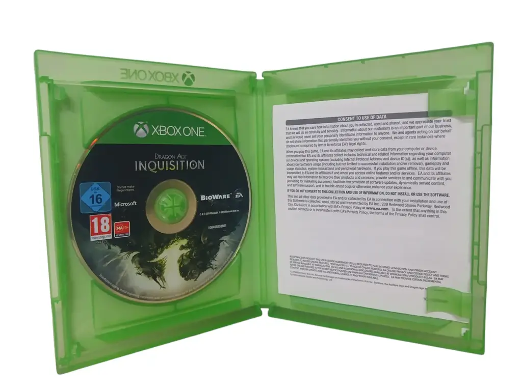 Xbox One Dragon Age Inquisition Game Disc