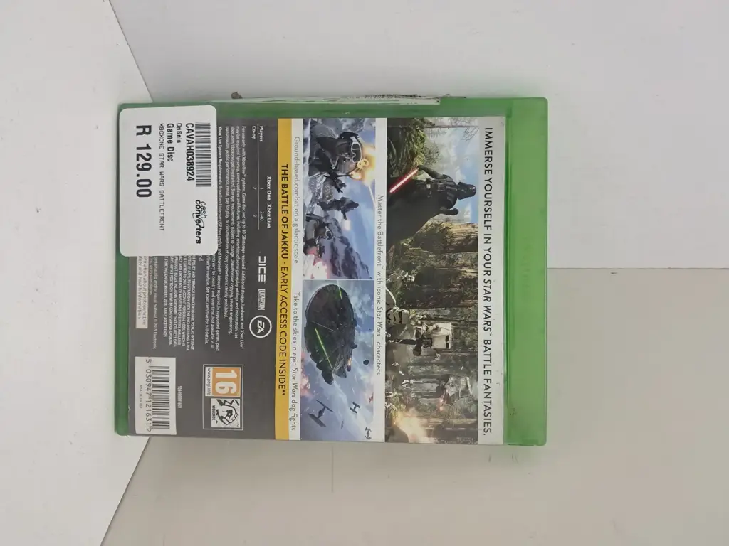 Xbox One Game Disc. Star Wars Battlefront - View 3