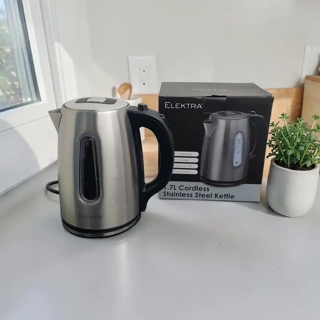 Elektra Sel‑Eks01 Stainless Steel 1.7L Electric Kettle