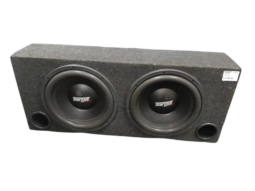Targa Carv Subwoofer 2X 12Inch