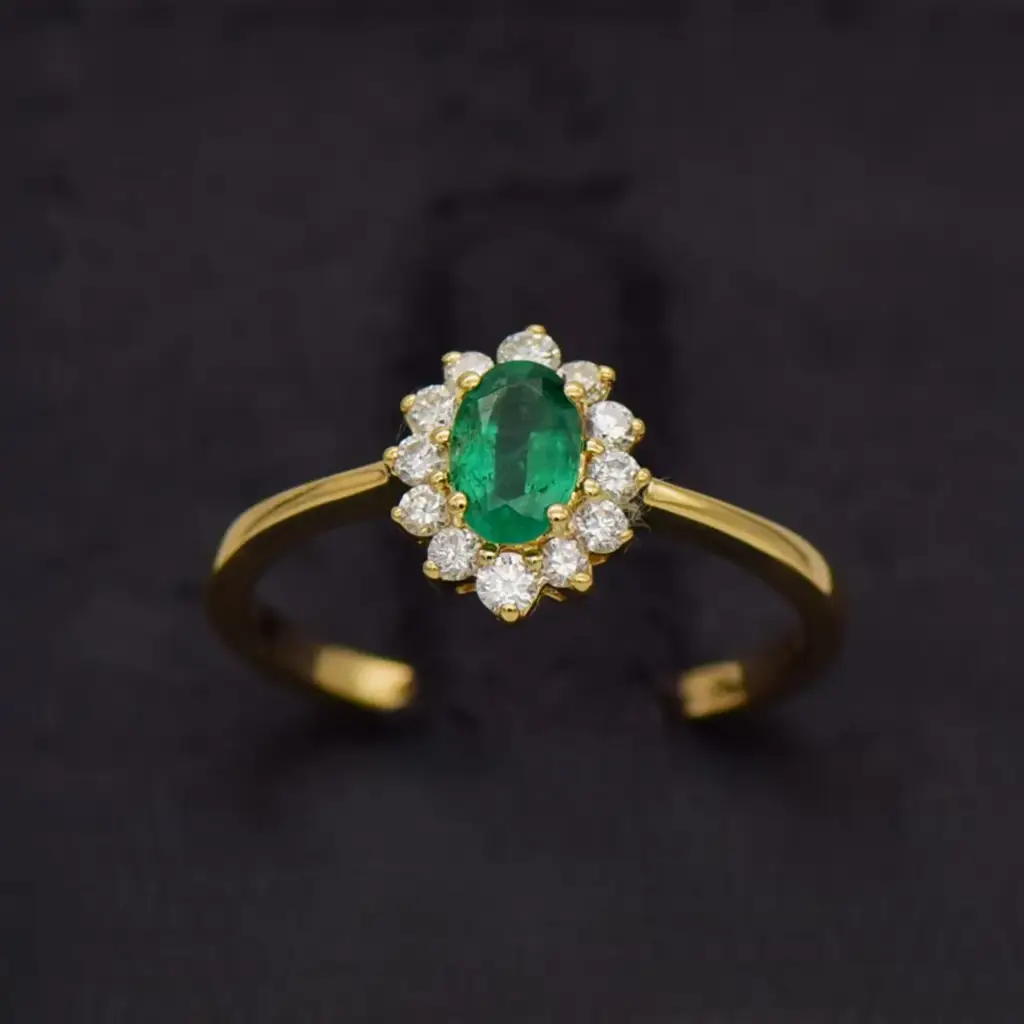 18ct Yellow Gold Dress Ring