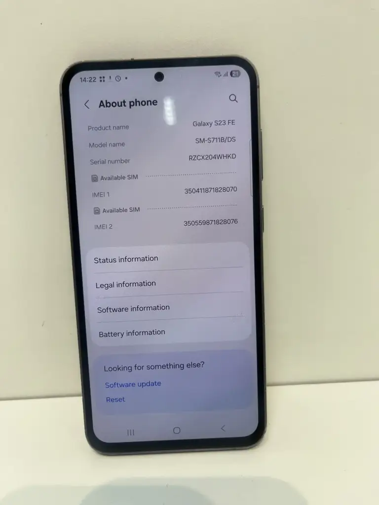 Samsung Galaxy S23 Fe 256Gb (Dual Sim)