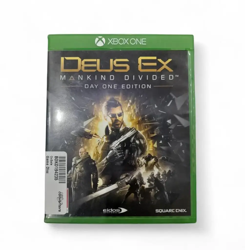 Deus Ex Mankind Divided Day One Edition Xbox One