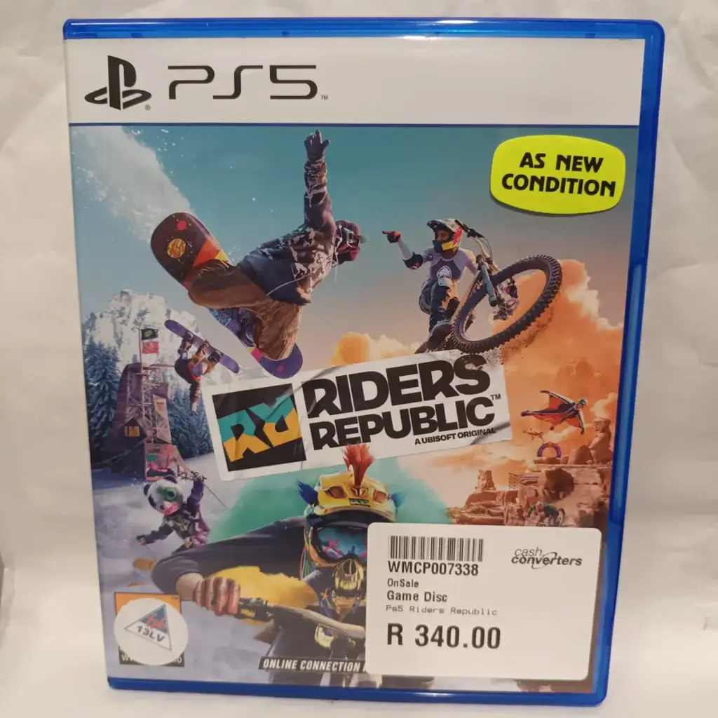 Ps5 Riders Republic Game Disc