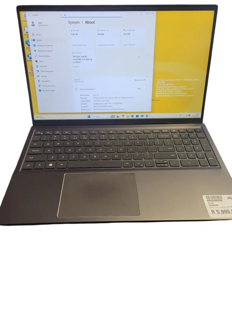 Dell Inc. Vostro 15 5510 Notebook - View 2
