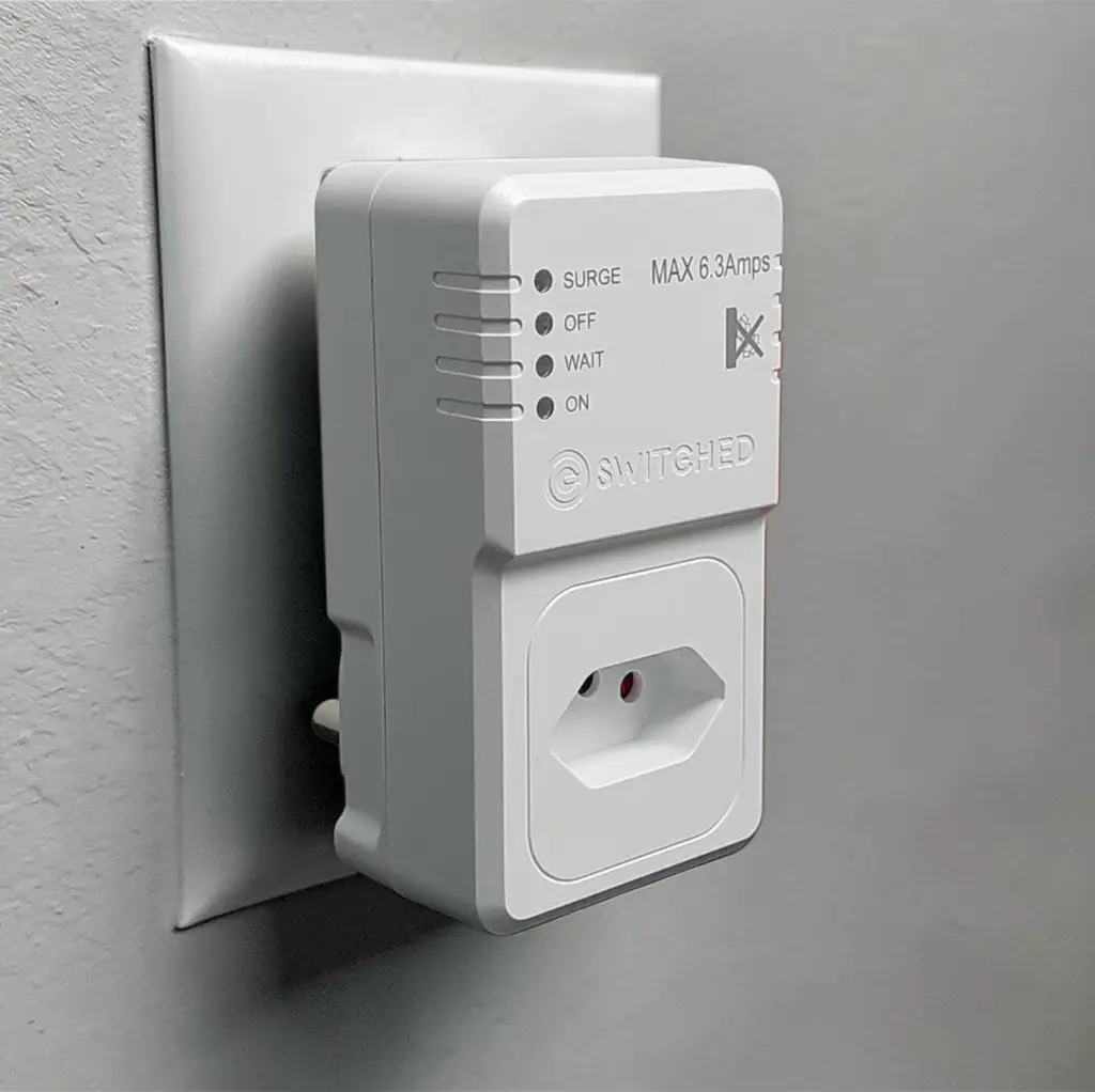 Switched 1-Way Tv High Surge Protection Sans 164-2 Adapter