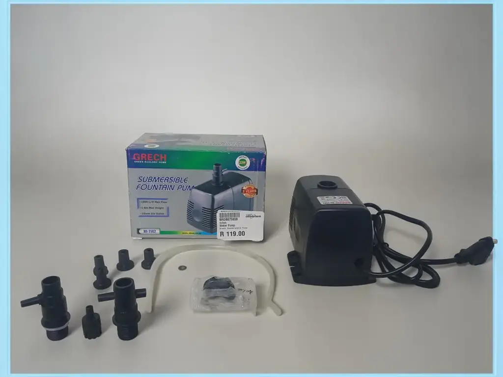 Grech Submersible Fountain Pump Hj-1142 (1000 L/H)