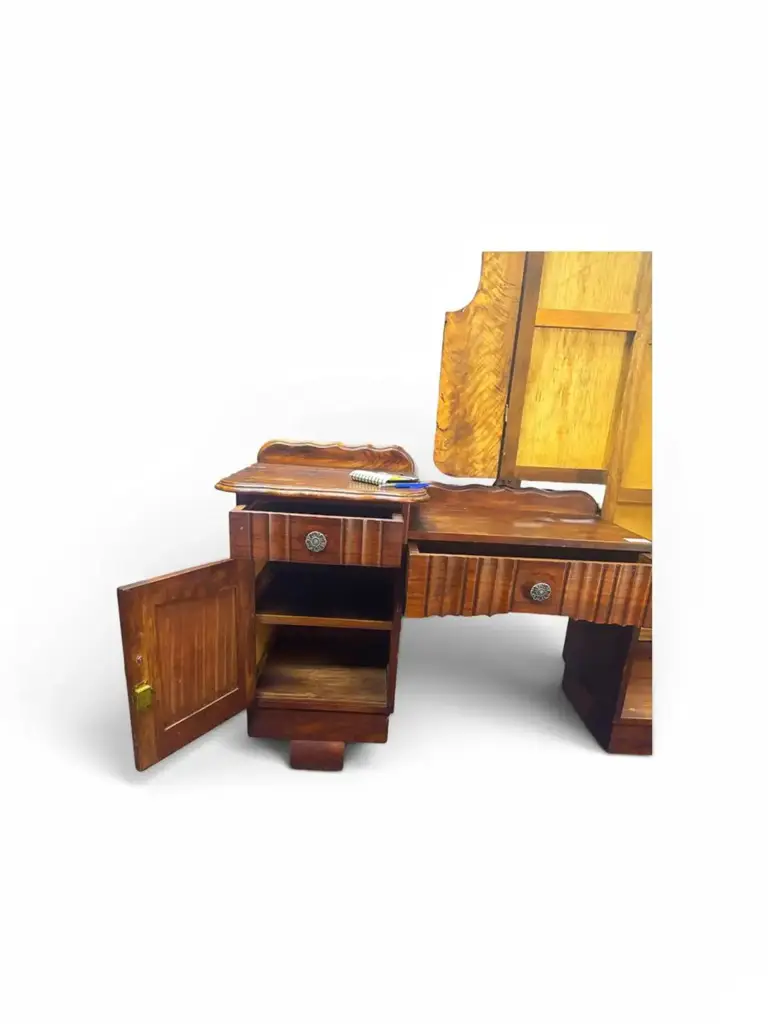 Antique Wooden Dressing Table - View 2