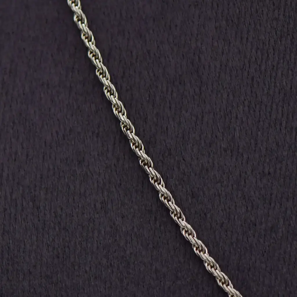 Silver-925 Chain Twisted - Link - View 2