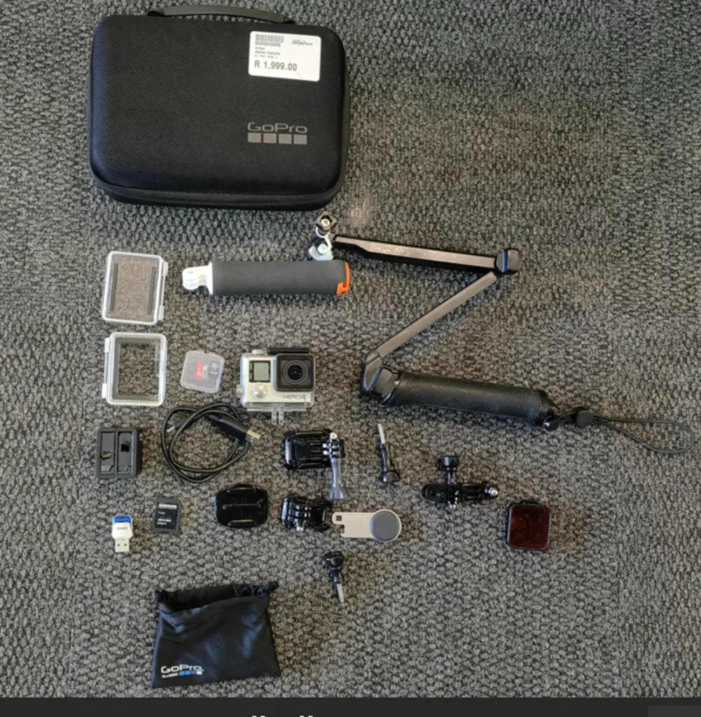 Go Pro Hero 4 With Extras