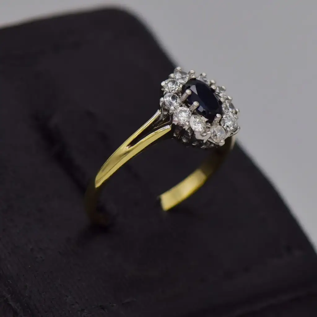 9ct Yellow Gold Dress Ring - View 2