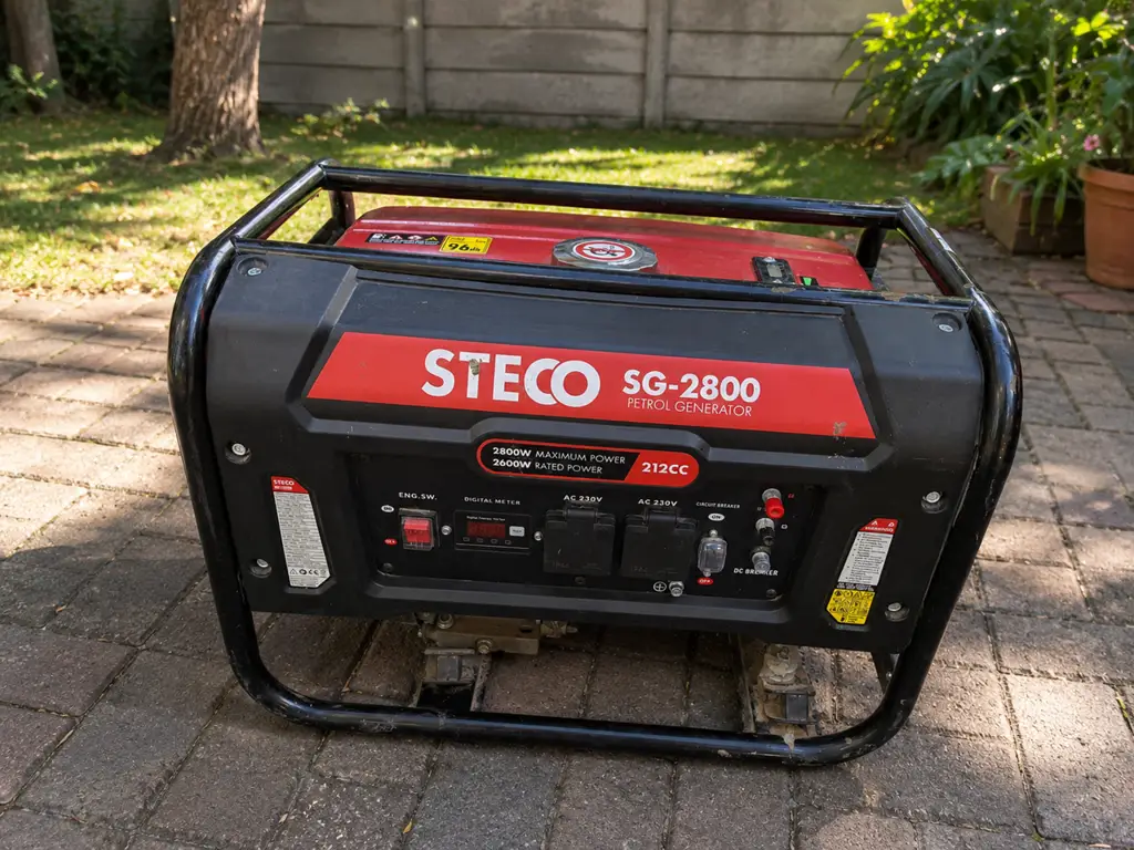 Steco Sg-2800 Petrol Generator – Second Hand