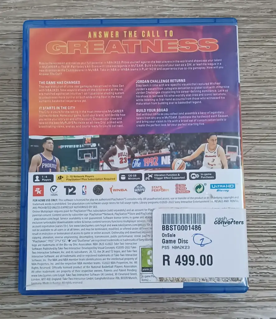 Sony Ps5 Game – Nba 2K23 – Second‑Hand - View 4