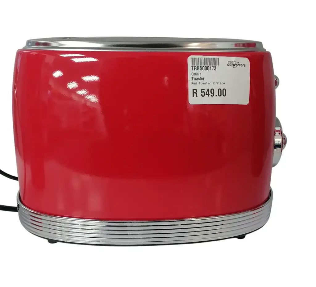 Totally Home Red 2 Slice Toaster - View 2