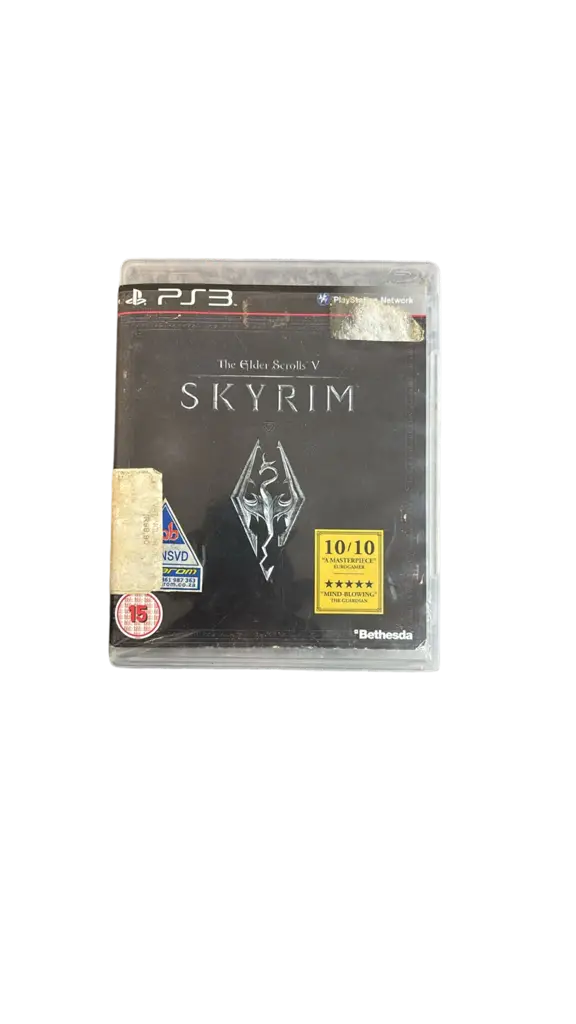 The Glder Scrolls V Skyrim Ps3 Game Disc
