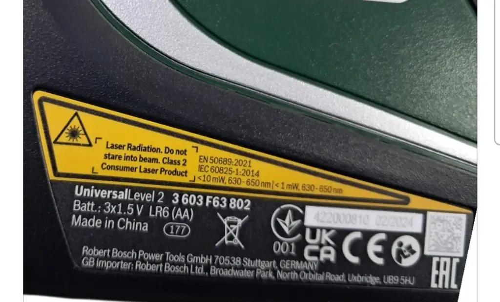 Bosch Universal Level 2 Laser Level - View 4
