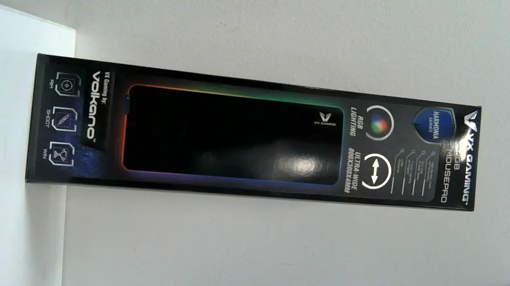 Mouse Pad Volkano Vx-174-Bk (Rgb Lighting)