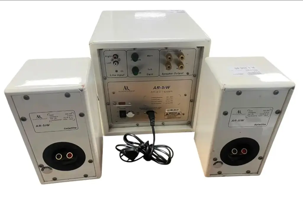 Acoustic Research Speakers - View 2