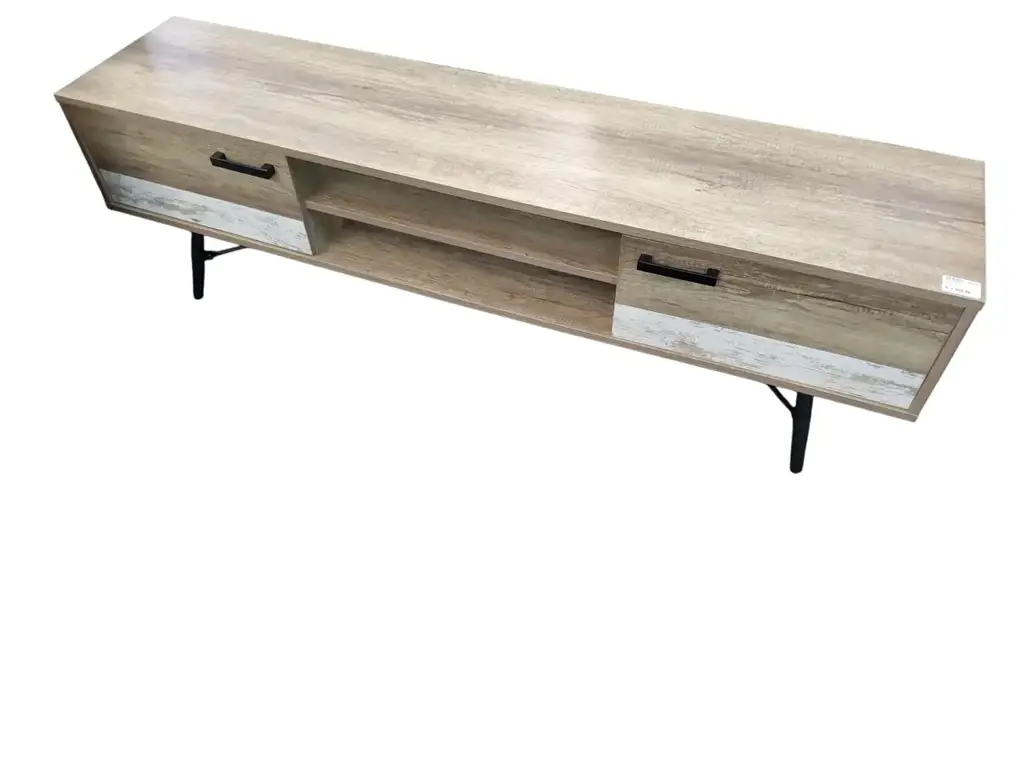2-Door Tv Stand | Entertainment Unit With Storage