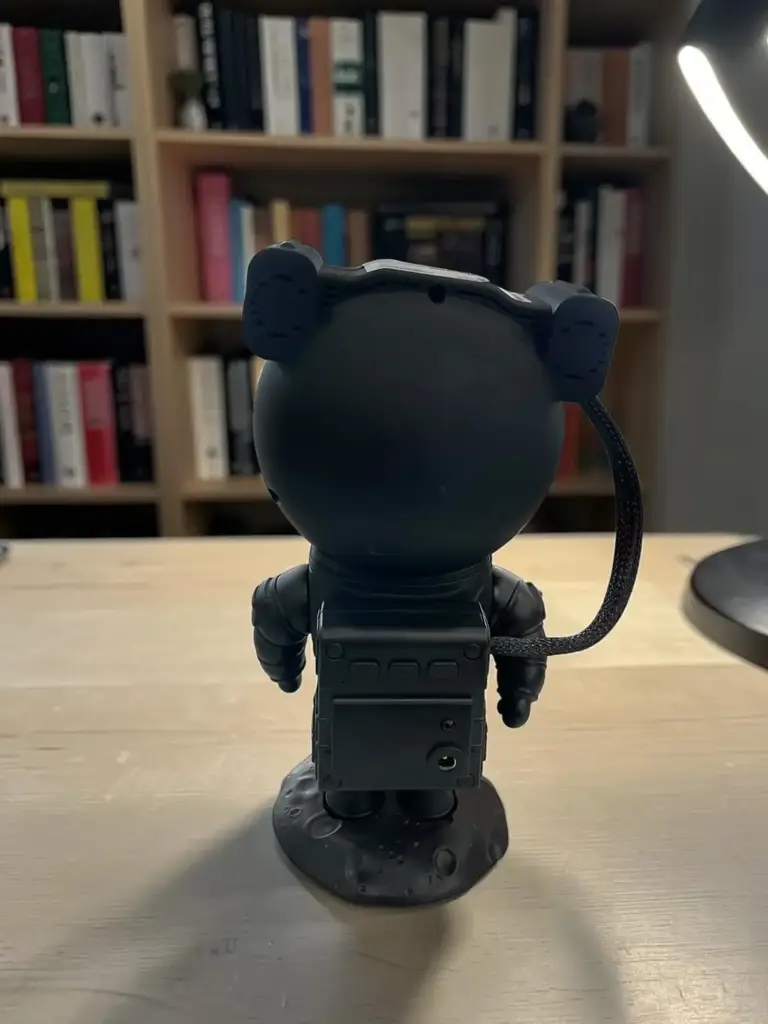 Black Astronaut Star Projector Light With Laser Effects - View 2