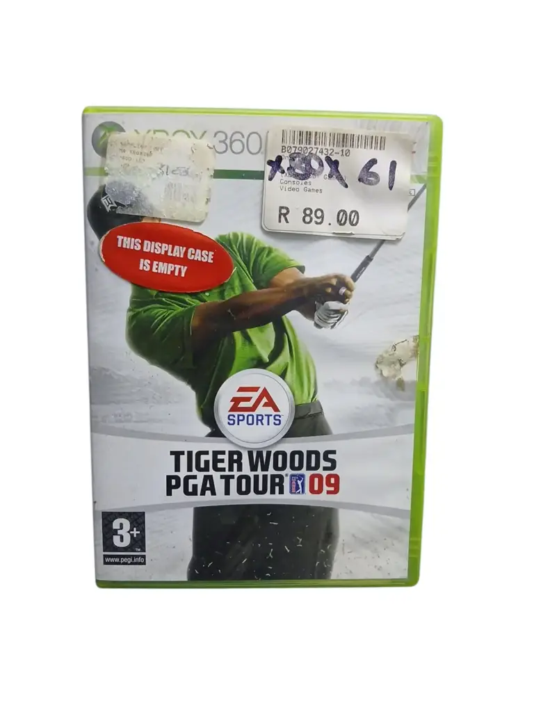 Tiger Woods Pga Tour 09 Game Disc